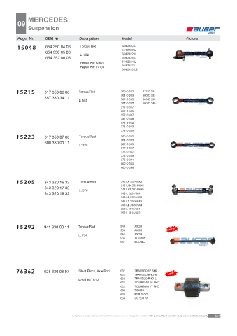 AUGER for trucks MERCEDES