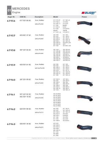 AUGER for trucks MERCEDES