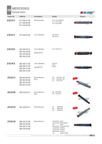 AUGER for trucks MERCEDES