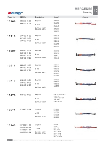 AUGER for trucks MERCEDES