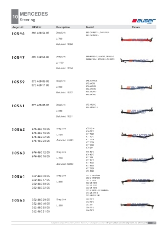 AUGER for trucks MERCEDES