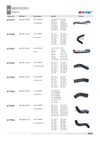 AUGER for trucks MERCEDES