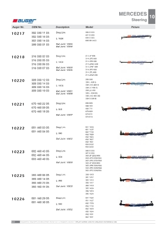 AUGER for trucks MERCEDES