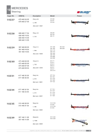 AUGER for trucks MERCEDES