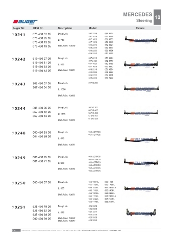 AUGER for trucks MERCEDES