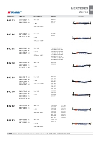 AUGER for trucks MERCEDES