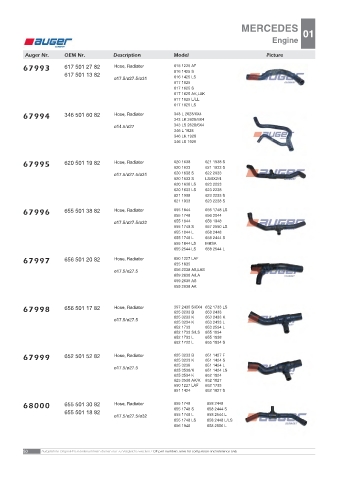 AUGER for trucks MERCEDES