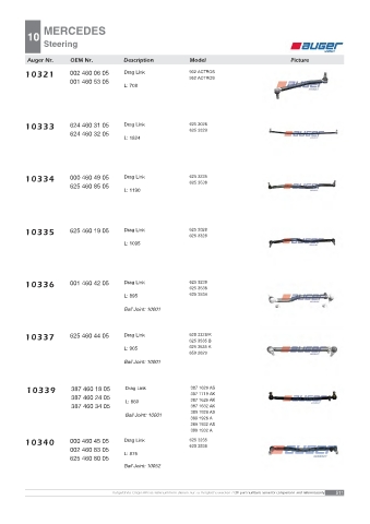 AUGER for trucks MERCEDES