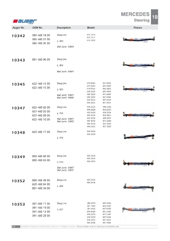 AUGER for trucks MERCEDES