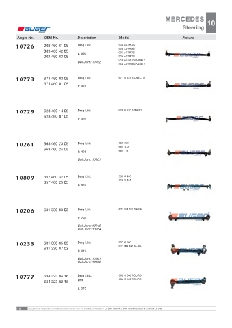 AUGER for trucks MERCEDES