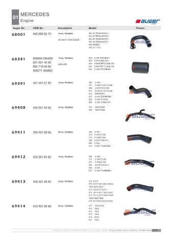 AUGER for trucks MERCEDES