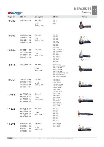 AUGER for trucks MERCEDES