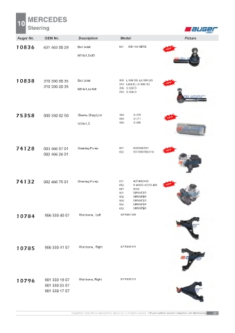 AUGER for trucks MERCEDES