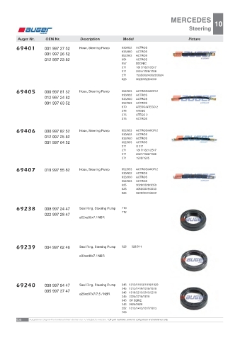 AUGER for trucks MERCEDES