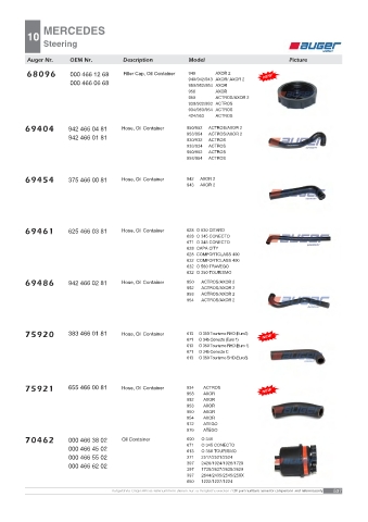 AUGER for trucks MERCEDES