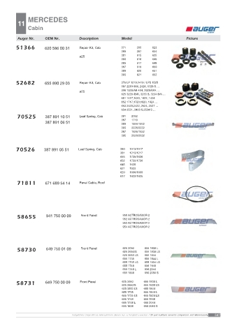 AUGER for trucks MERCEDES