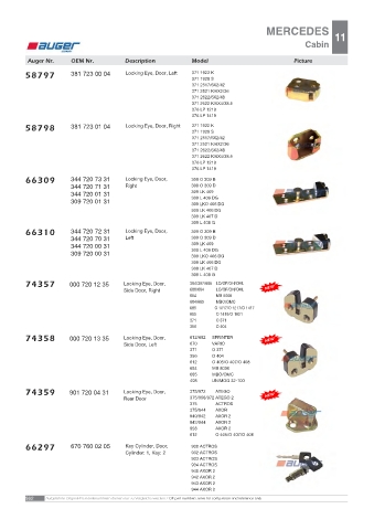 AUGER for trucks MERCEDES