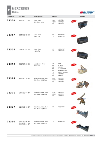 AUGER for trucks MERCEDES