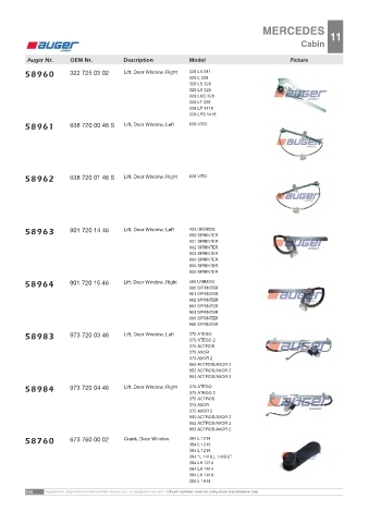 AUGER for trucks MERCEDES