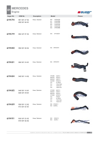 AUGER for trucks MERCEDES