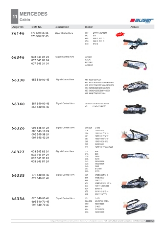 AUGER for trucks MERCEDES