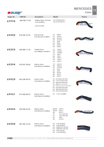 AUGER for trucks MERCEDES