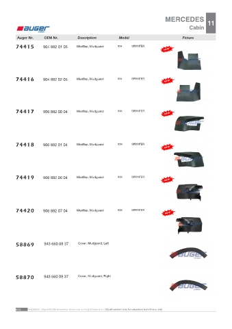 AUGER for trucks MERCEDES