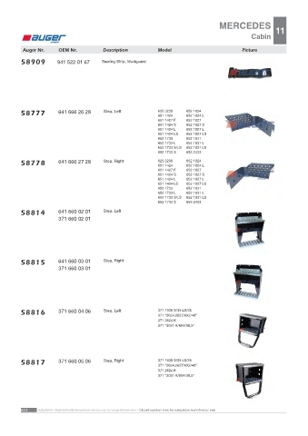 AUGER for trucks MERCEDES