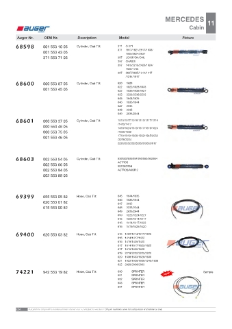 AUGER for trucks MERCEDES