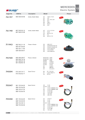 AUGER for trucks MERCEDES