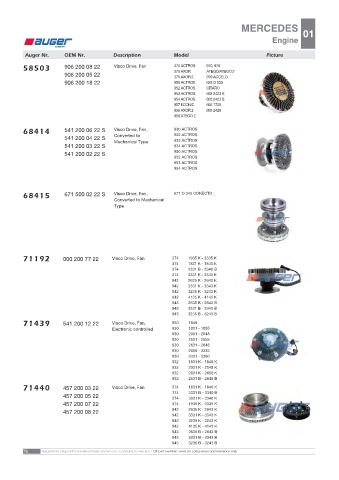 AUGER for trucks MERCEDES