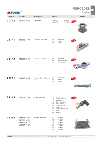 AUGER for trucks MERCEDES