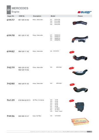 AUGER for trucks MERCEDES