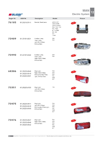 AUGER for trucks MAN