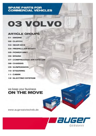 AUGER for trucks VOLVO