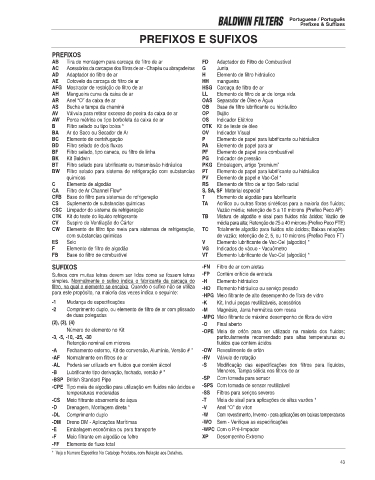 Baldwinfilters cross-references for technics