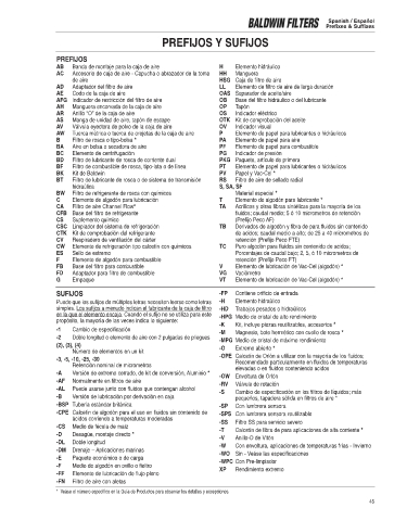 Baldwinfilters cross-references for technics