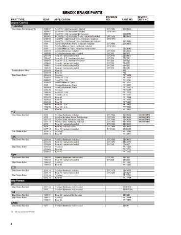 Spare parts cross-references for cars