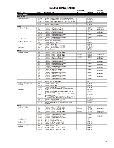 Spare parts cross-references for cars