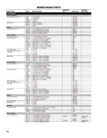 Spare parts cross-references for cars