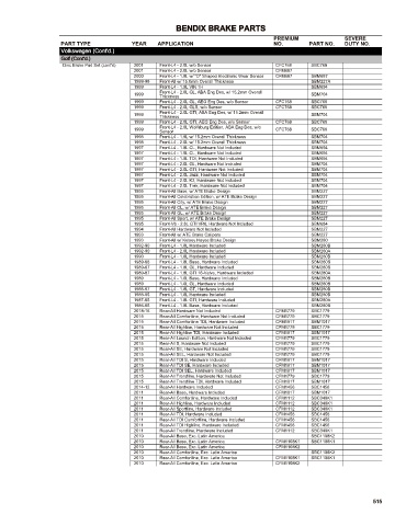 Spare parts cross-references for cars