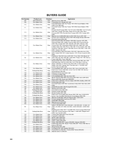 Spare parts cross-references for cars