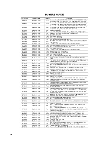 Spare parts cross-references for cars