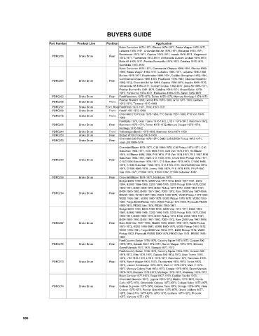 Spare parts cross-references for cars