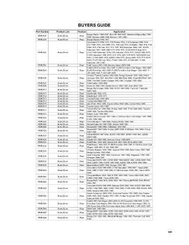 Spare parts cross-references for cars