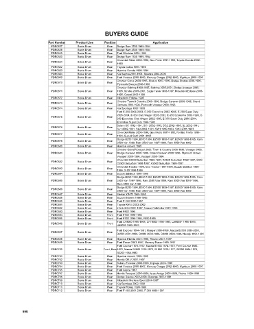 Spare parts cross-references for cars