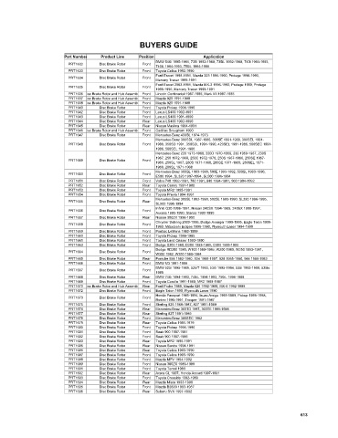 Spare parts cross-references for cars