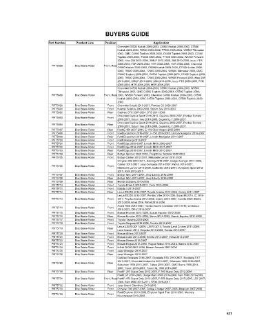 Spare parts cross-references for cars