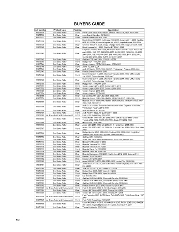 Spare parts cross-references for cars