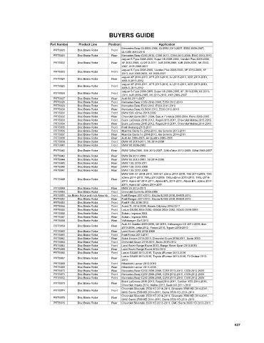 Spare parts cross-references for cars